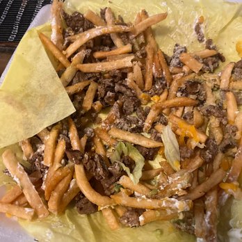 Los Junior's - Fries over cook and hard to eat  For $13 not worth it - Mexican Near Me - Vista, California