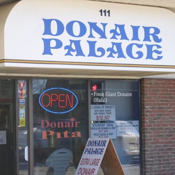 Donair Palace - the entrance to the restaurant - Mediterranean Near Me - Calgary, Alberta
