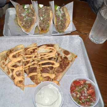 Cobblestones Pub and Biergarten - Tuesday Deals- Beef Tacos & Chicken Quesadilla - American Near Me - Forest Hills, New York Cobblestones Pub and Biergarten - Tuesday Deals- Beef Tacos & Chicken Quesadilla - American Near Me - Forest Hills, New York