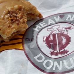 Heav'nly Donuts - Bacon Maple donut, yes the same awesome bacon they use in their breakfast sandwiches in the middle of donut & top. Special days