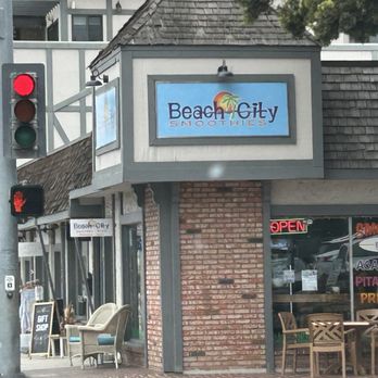 Beach City Smoothies - The sign from across the street. - Juice Bars & Smoothies Near Me - Carlsbad, California Beach City Smoothies - The sign from across the street. - Juice Bars & Smoothies Near Me - Carlsbad, California