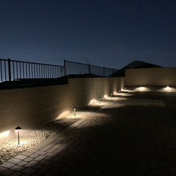 Red Rock Landscape - Photosensor triggered pathway lighting with adjustable timer. - Landscaping Near Me Red Rock Landscape - Photosensor triggered pathway lighting with adjustable timer. - Landscaping Near Me