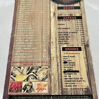 Crab Pub - Menu - Seafood Near Me - Oceanside, California