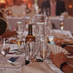 Simple Elegance Catering - The tables she helped design.