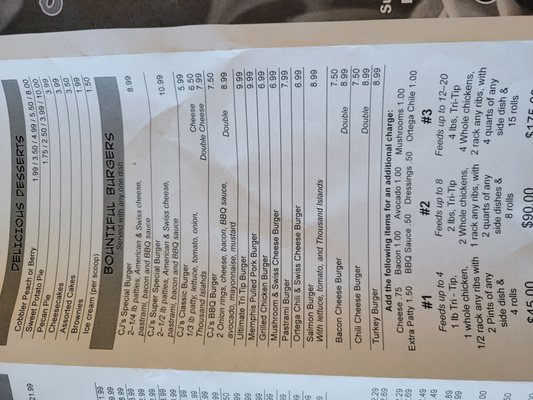 Menu photo 4 CJ's Barbecue Oxnard, CA