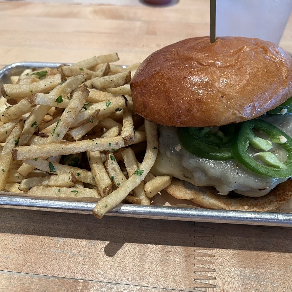 Hopdoddy Burger Bar - Build your own burger n fries - Both are very delicious !!! - Burgers Near Me - Euless, Texas Hopdoddy Burger Bar - Build your own burger n fries - Both are very delicious !!! - Burgers Near Me - Euless, Texas