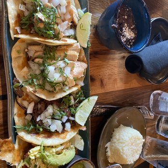 Sazón - 2 chicken, 1 asada and 1 shrimp taco - Mexican Near Me - Lone Tree, Colorado Sazón - 2 chicken, 1 asada and 1 shrimp taco - Mexican Near Me - Lone Tree, Colorado