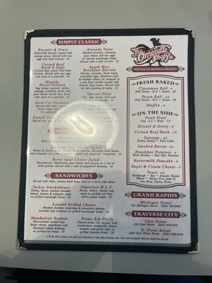 Menu photo 1 The Omelette Shoppe Traverse City, MI Menu photo 1 The Omelette Shoppe Traverse City, MI