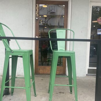 Kermit's Key West Key Lime Shoppe - Outdoor seating to watch people parade pass.  :) - Desserts Near Me - Key West, Florida
