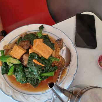Zen Mei Bistro - Mmmmmmm crispy tofu and braised greens. - Chinese Near Me - Los Angeles, California Zen Mei Bistro - Mmmmmmm crispy tofu and braised greens. - Chinese Near Me - Los Angeles, California