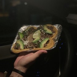 Emiliano’s - Tacos de Bistek con todo (cheese, cilantro, onion) & lime on the side