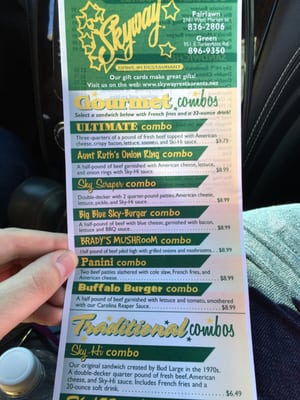 Menu photo 5 Skyway Drive-In Restaurant Fairlawn, OH