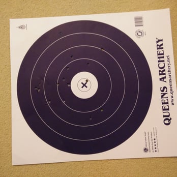 Queens Archery - Target take home souvenir (mine) - Sports Clubs Near Me - Flushing, New York