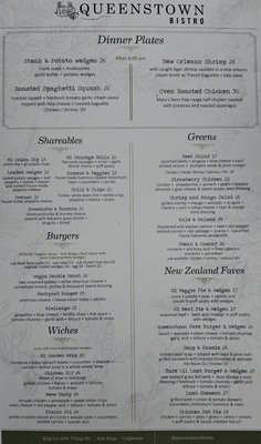 Menu photo 4 Queenstown Bistro San Diego, CA Menu photo 4 Queenstown Bistro San Diego, CA