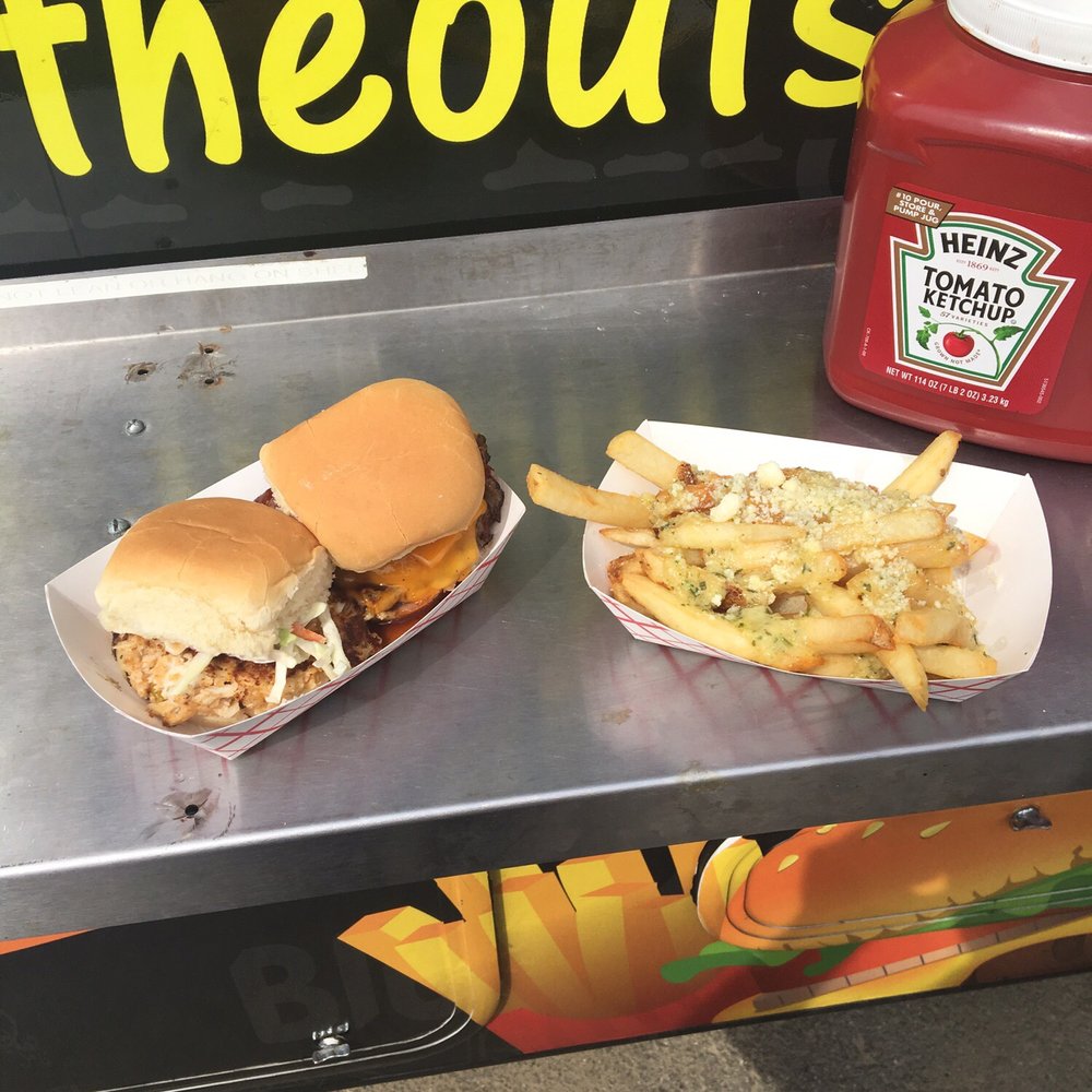 The Outslider - Crab cake and BBQ burger - Food Trucks Near Me The Outslider - Crab cake and BBQ burger - Food Trucks Near Me