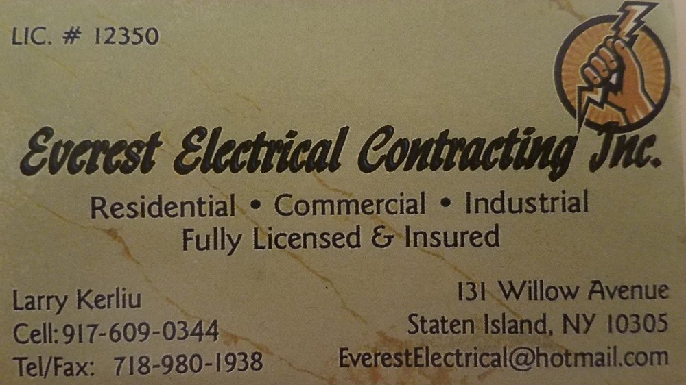 EVEREST ELECTRICAL CONTRACTING INC. Updated October 2024 131 Willow