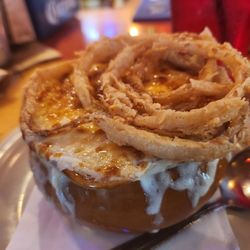 Cody's Original Roadhouse - French onion soup. Needs more beef base but very very good. Great price