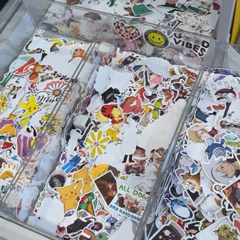Imizzu Gift Shop - Cute stickers! Honestly would've bought something had they not rushed us out the door - Gift Shops Near Me - Alhambra, California