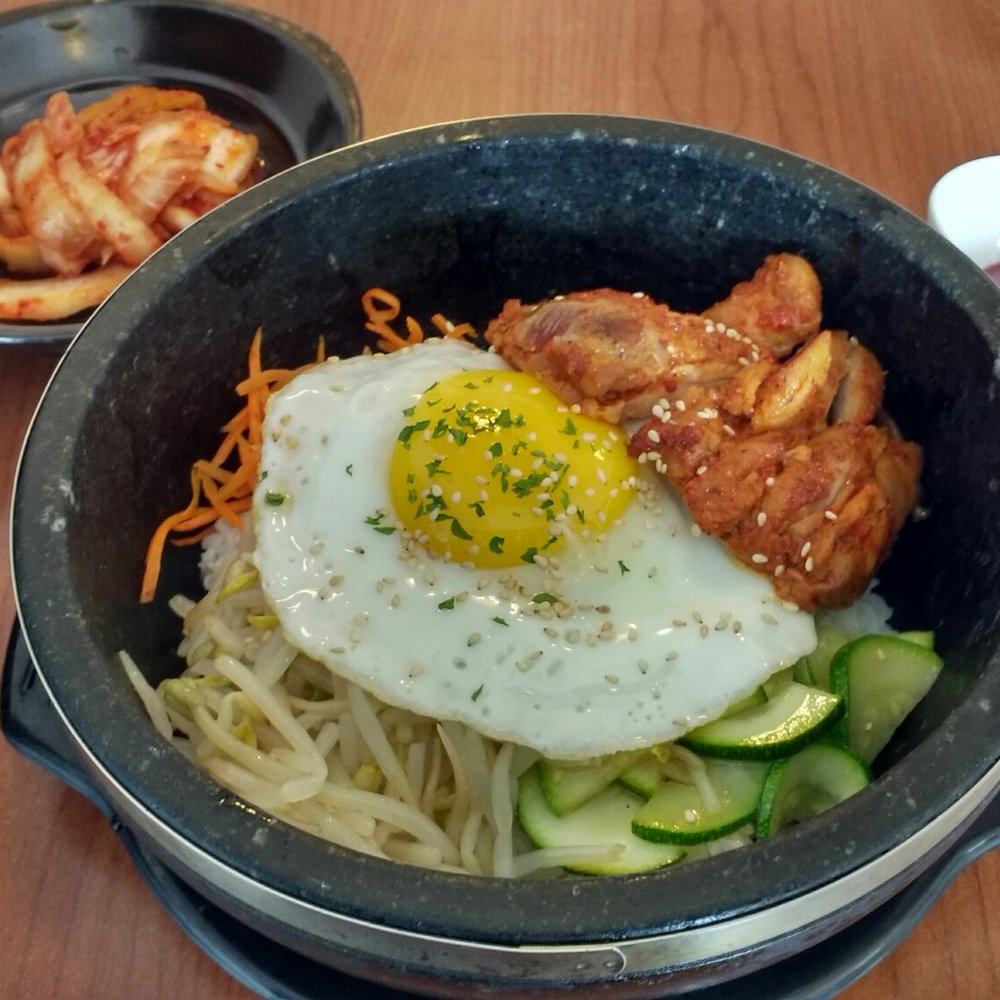 Bol Orange - Chicken Dolsot Bibimbap - Korean Near Me - Montreal, Quebec