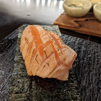 Shigotonin - Salmon belly roll - Japanese Near Me - Las Vegas, Nevada Shigotonin - Salmon belly roll - Japanese Near Me - Las Vegas, Nevada