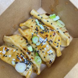 Orange Glazed Chicken Potstickers Orange Glazed Chicken Potstickers