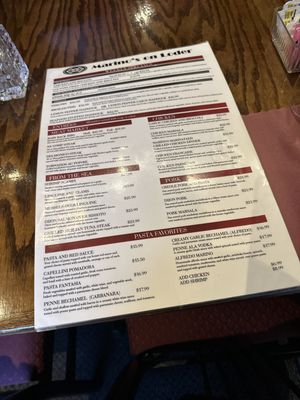 Menu photo 2 Marino's Restaurant Hornell, NY Menu photo 2 Marino's Restaurant Hornell, NY