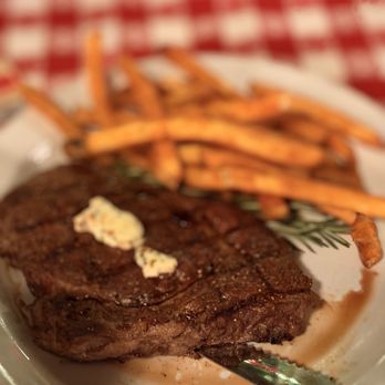 Texas Reds Steakhouse - Bison ribeye - Steakhouses Near Me - Red River, New Mexico