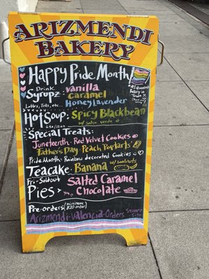Menu photo 2 Arizmendi Bakery San Francisco, CA Menu photo 2 Arizmendi Bakery San Francisco, CA