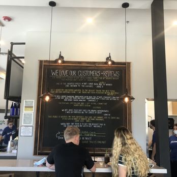 Vicious Biscuit - Customer Reviews on the wall! - Coffee & Tea Near Me - Summerville, South Carolina