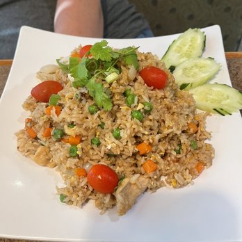 Cafe de Bangkok - Chicken fried rice - Thai Near Me - Gilbert, Arizona Cafe de Bangkok - Chicken fried rice - Thai Near Me - Gilbert, Arizona