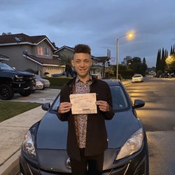 Diamond Bar Drive Now - He did it!!! Congratulations to a great student and a awesome driver!