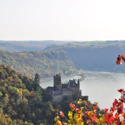 Drei Burgenblick - 2012_10, Goldener Oktober, Burg Katz