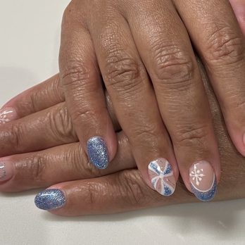 Infinity Spa and Nails - My Winter Blue look. Linh was my Nail Tech - Nail Salons Near Me - Reston, Virginia Infinity Spa and Nails - My Winter Blue look. Linh was my Nail Tech - Nail Salons Near Me - Reston, Virginia