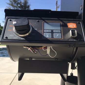 Lowe's Home Improvement - Oklahoma Joe's Pellet Smoker that Lowe's put together and would not work due to bad wiring job. - Hardware Stores Near Me - Bakersfield, California