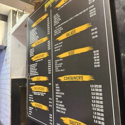 Hummus Bar - Menu