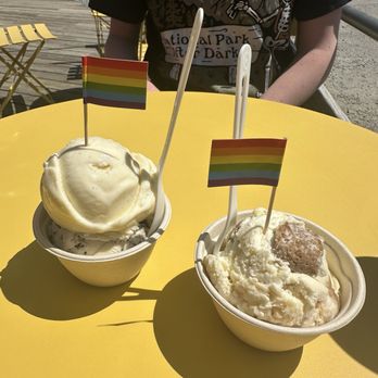 Super Secret Ice Cream - Vanilla bean, malted milk & cookies and lemon buttercake - Ice Cream & Frozen Yogurt Near Me - Bethlehem, New Hampshire Super Secret Ice Cream - Vanilla bean, malted milk & cookies and lemon buttercake - Ice Cream & Frozen Yogurt Near Me - Bethlehem, New Hampshire