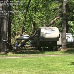 Luckily no one was hurt but these people had just had this RV delivered there.