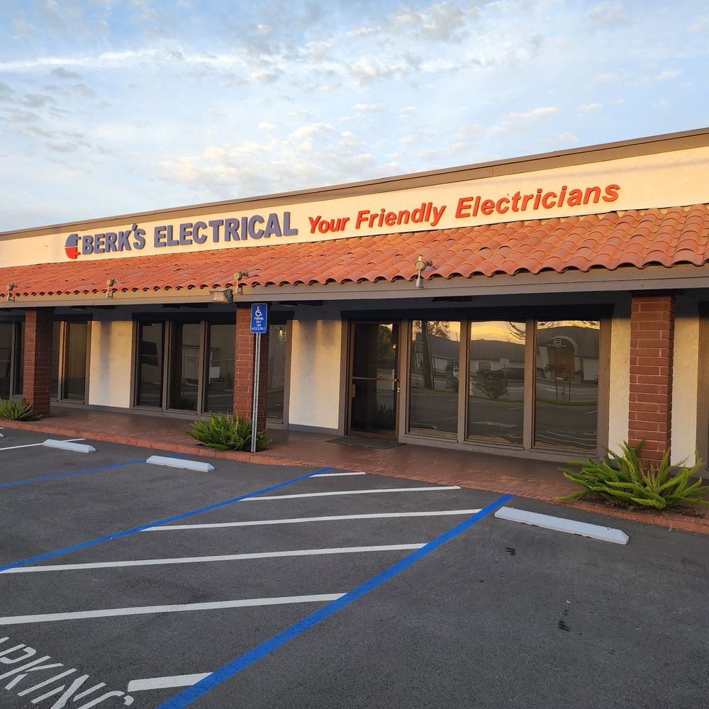 Slide of Berk's Electrical & Lighting & Solar