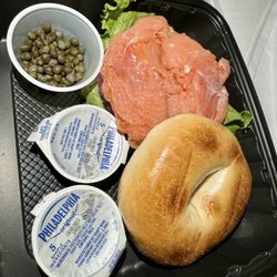 Ace Deli - Salmon Lox Bagel