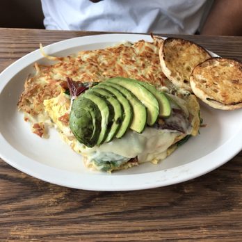 Start Fresh Cafe - Big J's omelette. Bacon, mushrooms, peppers and pepper jack cheese. - American Near Me - Oceanside, California Start Fresh Cafe - Big J's omelette. Bacon, mushrooms, peppers and pepper jack cheese. - American Near Me - Oceanside, California