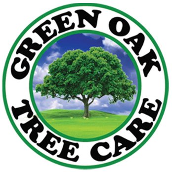 Green Oak Tree Care - a tree in a circle with the words green oak tree care - Tree Services Near Me