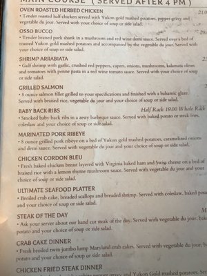 Menu photo 2 Coolfont Resort Berkeley Springs, WV Menu photo 2 Coolfont Resort Berkeley Springs, WV