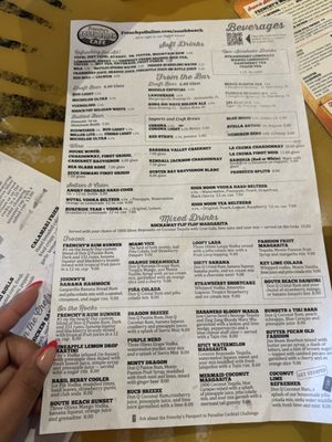 Menu photo 8 Frenchys South Beach Cafe Clearwater Beach, FL