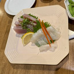 Sashimi: Albacore and Yellowtail
