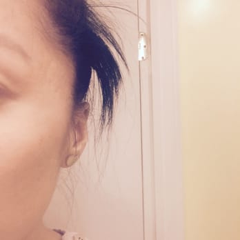 Zona Salons - Not a piece of my ponytail sticking out.. this is a chunk of hair on the side of my head cut so short that there is zilch I can do with it! - Hair Salons Near Me - Norwell, Massachusetts
