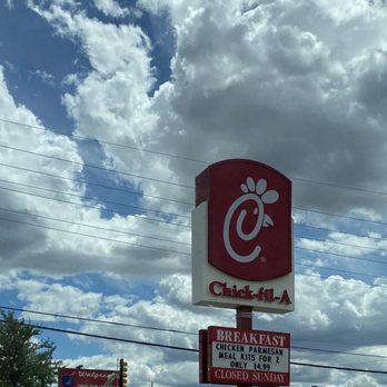 Chick-fil-A - The sign up front - Fast Food Near Me - Amarillo, Texas