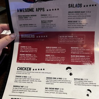 AJ Bombers - Food menu - Burgers Near Me - Milwaukee, Wisconsin AJ Bombers - Food menu - Burgers Near Me - Milwaukee, Wisconsin