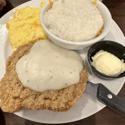 Country-fried Steak & Farm-fresh Eggs