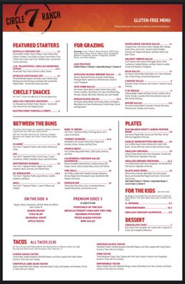 Menu photo 3 Circle 7 Ranch Ballwin, MO