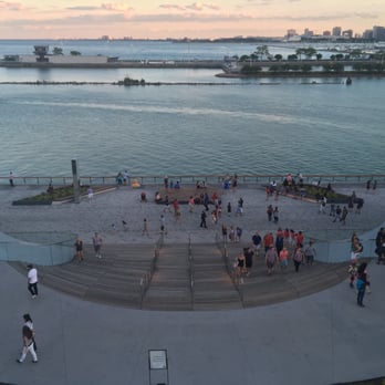 Navy Pier's Centennial Wheel - July 8, 2016 20.09.00; Navy Pier, Chicago IL [View from Centennial Ferris wheel] - Amusement Parks Near Me - Chicago, Illinois